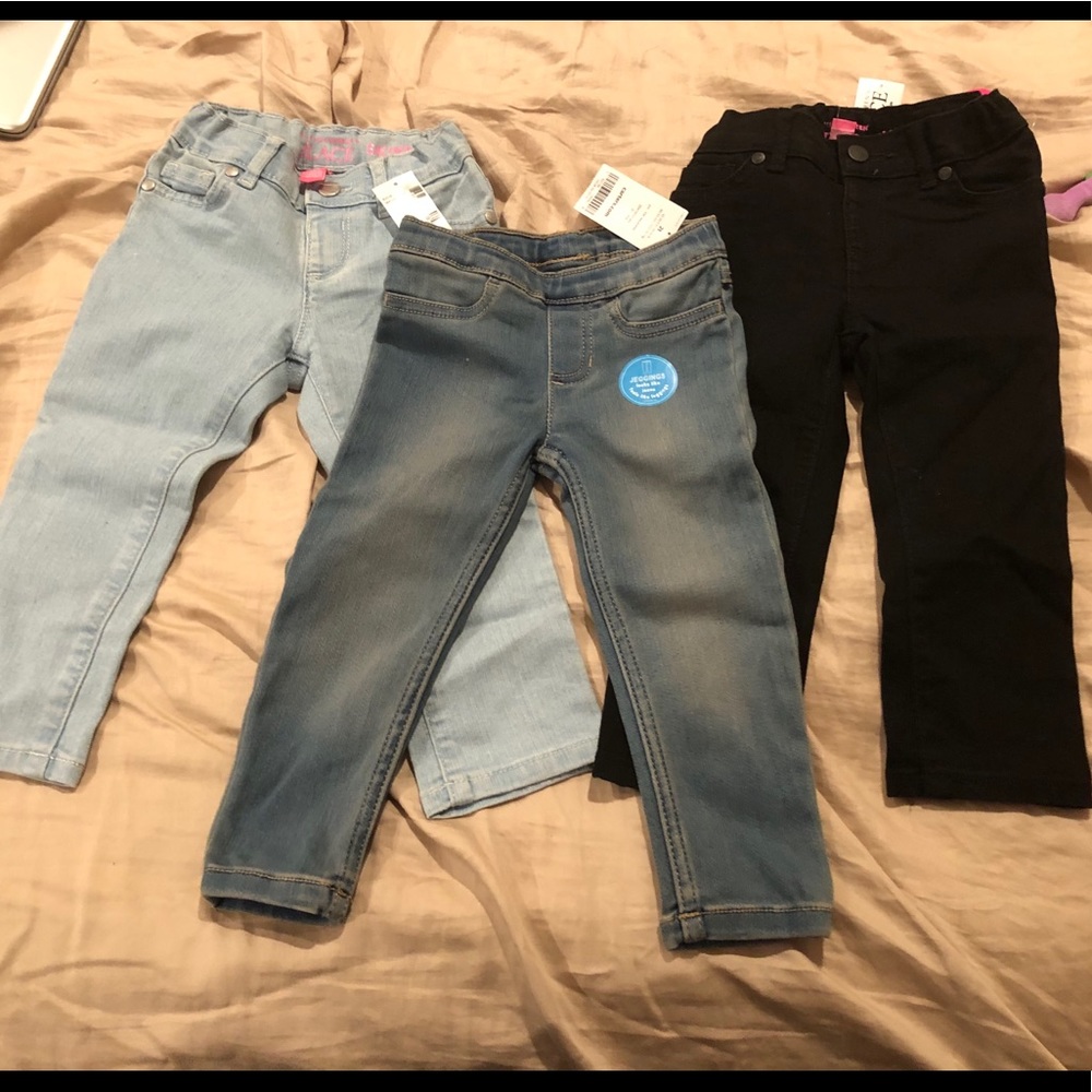 Three Brand new pairs of jeans/jegging